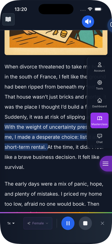 Masterclass audiobook